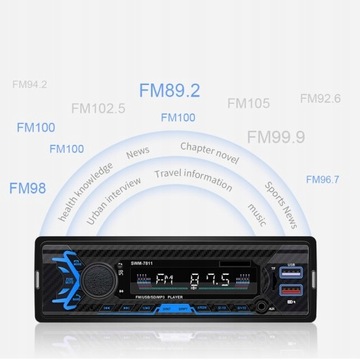 АВТОМОБИЛЬНОЕ РАДИО TY3510 USB SD AUX MP3 Bluetooth