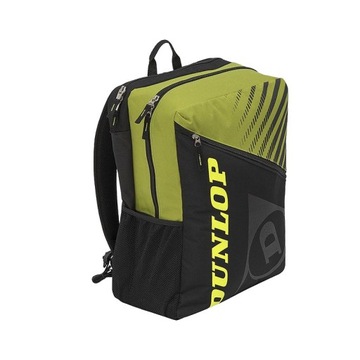 PLECAK DUNLOP SX CLUB 1 RKT BACKPACK BLACK/YELLOW
