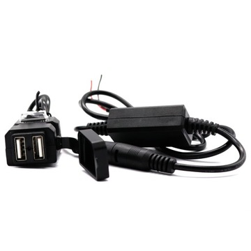 ЗАРЯДНОЕ УСТРОЙСТВО USB ДЛЯ МОТОЦИКЛА, ВОДОНЕПРОНИЦАЕМАЯ РОЗЕТКА