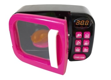 МИКРОВОЛНОВАЯ плита, свет, звук, микроволновая печь, игрушка, еда, курица