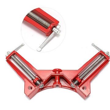 4 УГЛОВЫХ ЗАЖИМА УГЛОВЫЕ ЗАЖИМЫ ДЛЯ ДЕРЕВА 90° НАБОР ФИКСАТОРОВ ПРОФЕССИОНАЛЬНЫЙ