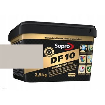 Fuga Sopro Flex DF10 SZARY NATURALNY 2,5 kg