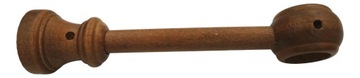 Wspornik drewniany 28mm pojedynczy DĄB RUSTIKAL