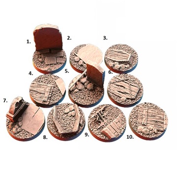 Base Round 25mm Graveyard | Figurka RPG, Warhammer
