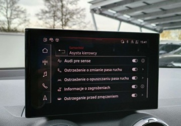 Audi Q2 SUV Facelifting 2.0 40 TFSI 190KM 2025 Audi Q2 Quattro Gwarancja 2030 Kamera Aktywny tempomat Side Assist Virtual, zdjęcie 17