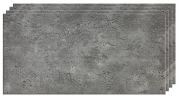 Beton architektoniczny kasetony ścienne imitacja CIEMNY 7014XL 2m2 - 4 szt.