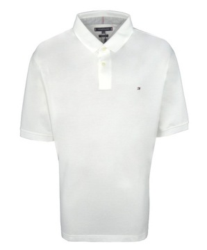 TOMMY HILFIGER polo męskie, białe, 4XLT