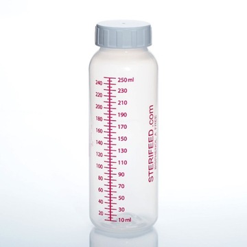 Wielorazowa butelka do karmienia 250ml 3x