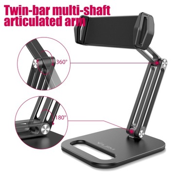 Подставка-держатель Высокая подставка для планшета, телефона, смартфона, регулируемая ULANZI