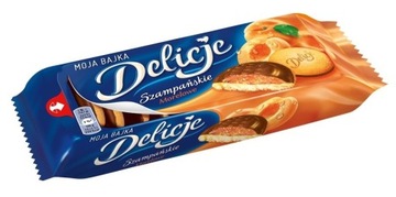 DELICJE SZAMPAŃSKIE MORELOWE CIASTKA 147G