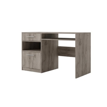 Biurko szkolne z szufladą BALL dąb wellington