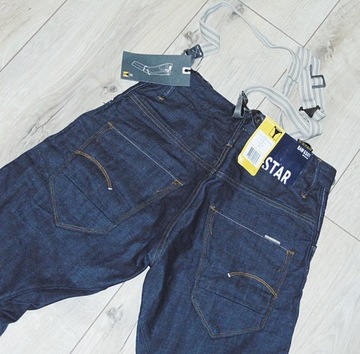 G-STAR 'ARC 3D LOOSE TAPERED' MĘSKIE JEANSY 29/32