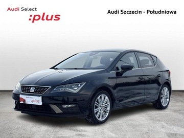 Seat Leon III Hatchback Facelifting 1.5 EcoTSI 130KM 2019 Seat Leon Faktura VAT 23 Gwarancja Tempomat ACC Swiatla LED 1.5