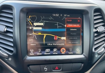 Jeep Cherokee V Terenowy 2.0 MJD 140KM 2014 Jeep Cherokee 2.0D 140KM 6B.Ledy Navi Klimatr.El.Klapa 2xPDC Po Rozrz.Fakt, zdjęcie 23