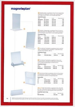 Магнитоплан Магнитная футболка А4, красная рамка, 5 шт.