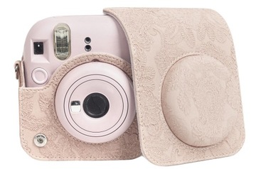 Чехол Чехол для Fuji FujiFilm INSTAX Mini 12 Embroidery Beige