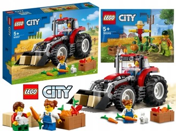ZESTAW LEGO CITY ŻYCIE NA FARMIE DLA DZIECI + 5 LAT KREATYWNA ZABAWA