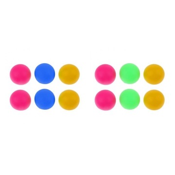 3х6 шт. Шарики диаметром 36 мм. Разноцветные шарики типа «Кошка».