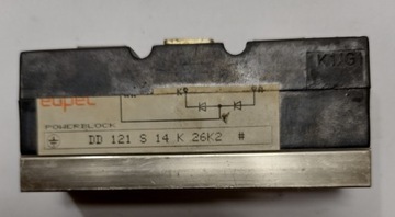 B051 Moduł tyrystorowy EUPEC DD121S14K