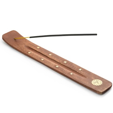 PODSTAWKA POD KADZIDEŁKA NARTA Z MANGOWCA - Słońce