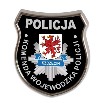 Pins Komenda Wojewódzka Policji w Szczecinie pin, odznaka KWP Szczecin