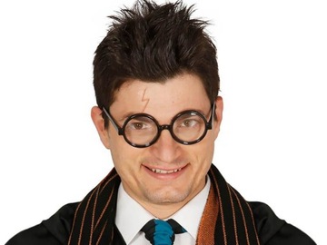 ОЧКИ POTTER БЕЗ ЛИНЗ, ЧЕРНЫЕ ОЧКИ