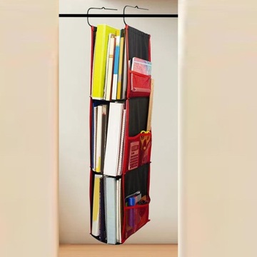 Подвесной органайзер для шкафа с сетчатыми карманами Оксфордская сумка для хранения для школьного офиса