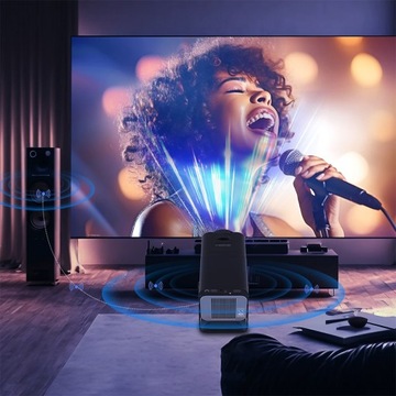 ПОРТАТИВНЫЙ ПРОЕКТОР HY320 FULL HD LED 4K WiFi ANDROID