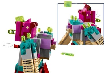 LEGO 21257 Minecraft: Столкновение с Опустошителем