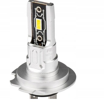 2× AMiO ŻARÓWKI LED H7 WIĘCEJ ŚWIATŁA ŚNIEŻNA BIEL