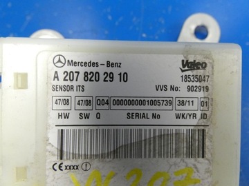 MERCEDES E W207 W212 SENZOR MODUL ŘÍDÍCÍ SENSOR