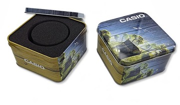 Metalowe prezentowe pudełko na zegarek - PUSZKA CASIO