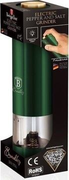 Электрическая мельница для соли и перца из зеленой стали