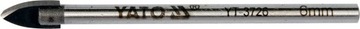 Wiertło do szkła i ceramiki 8 mm YT-3727 YATO