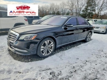 Mercedes Klasa S W222 2019 Mercedes-Benz Klasa S 450 4MATIC, 2019r., 4x4, 3.0L 3.0 Benzyna 362KM