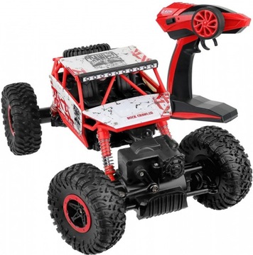 БОЛЬШАЯ ВНЕДОРОЖНАЯ РУЧНАЯ МАШИНКА 4x4 С ДИСТАНЦИОННЫМ УПРАВЛЕНИЕМ ДЛЯ РЕБЕНКА
