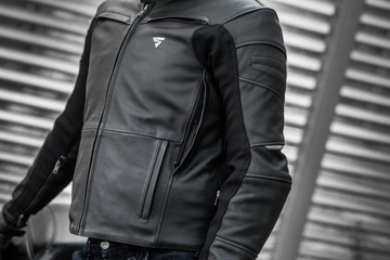 Мотоциклетная куртка SHIMA SHADOW TFL BLACK БЕСПЛАТНО