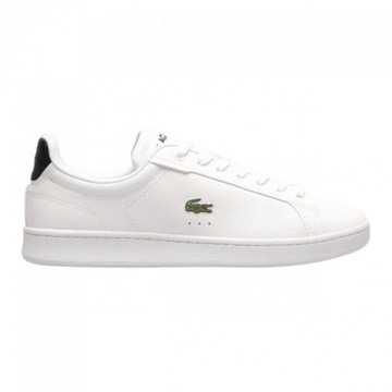 Białe Skóra naturalna Buty Męskie Lacoste r.42