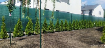 ЗАТЕНИВАЮЩАЯ СЕТКА 1,5х25м МАСКИРУЮЩЕЕ ПОКРЫТИЕ ДЛЯ ЗАБОРА ЗАБОР 75% +УФ