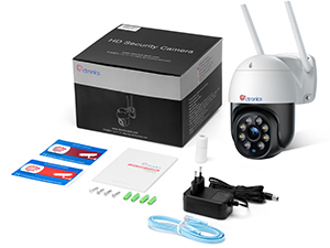 НАРУЖНАЯ КАМЕРА IP WiFi 5MPx 5MP ДВУХДИАПАЗОННАЯ СЕТЬ 2,4/5ГГц