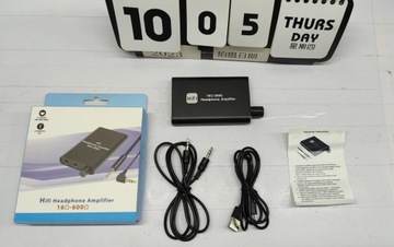 ПОРТАТИВНЫЙ HIFI УСИЛИТЕЛЬ ДЛЯ НАУШНИКОВ AUX 3,5 ММ ИМПЕДАНС 16-300 40 МВт USB