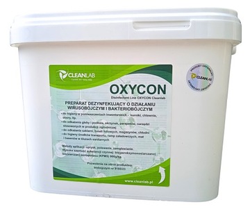OXYCON 10kg preparat dezynfekujący wiruso i bakteriobójczy