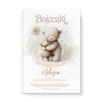 KSIĄŻKA z bajkami prezent na urodziny