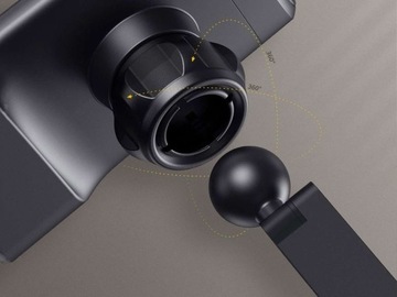 АВТОМОБИЛЬНЫЙ ДЕРЖАТЕЛЬ BASEUS С ЗАРЯДНЫМ УСТРОЙСТВОМ QI ПОДГОЛОВНИК