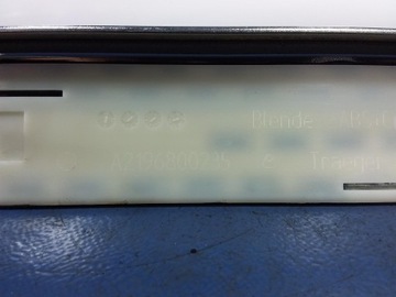 MERCEDES CLS W219 ХРОМИРОВАННАЯ РАМА РАМА