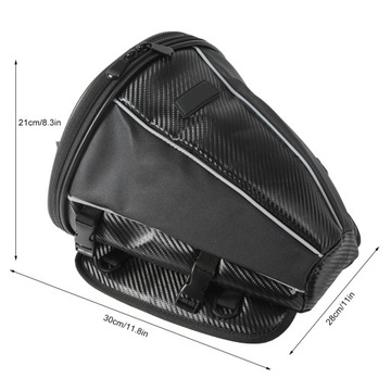 Сумка на заднее сиденье мотоцикла, сумка для багажника из искусственной кожи большой емкости,