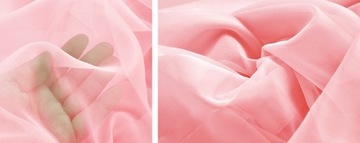 Вуаль гладкая, высота 300 см, розовая.