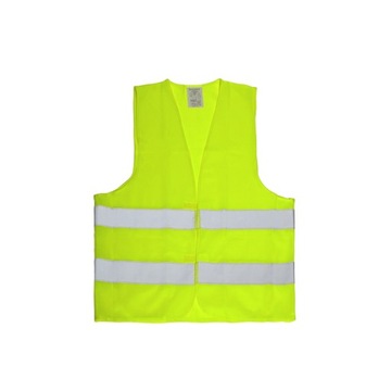Kamizelka ostrzegawcza odblaskowa ŻÓŁTA rozm. XXXL