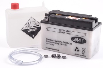 AKUMULATOR JMT 6N11-2D CZ 175 350 JAWA WSK MZ ETZ