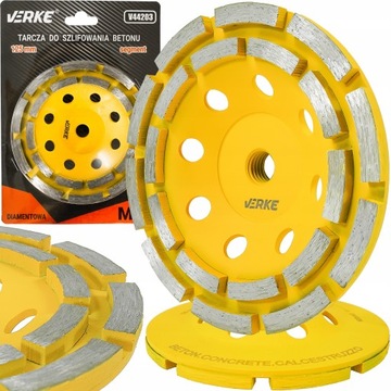 TARCZA DO SZLIFOWANIA BETONU GARNKOWA DIAMENTOWA SEGMENTOWA M14 125mm x 5mm